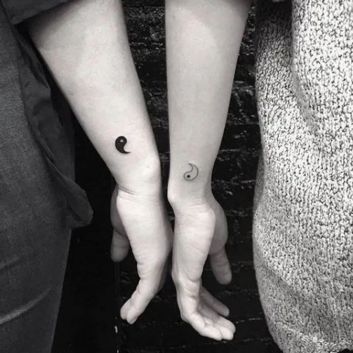 Hình xăm nghệ thuật tatoo mini bạn thân đẹp nhất