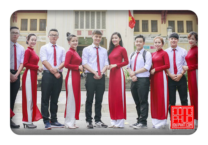 Đồng Phục Áo Dài duyên dáng yêu kiều
