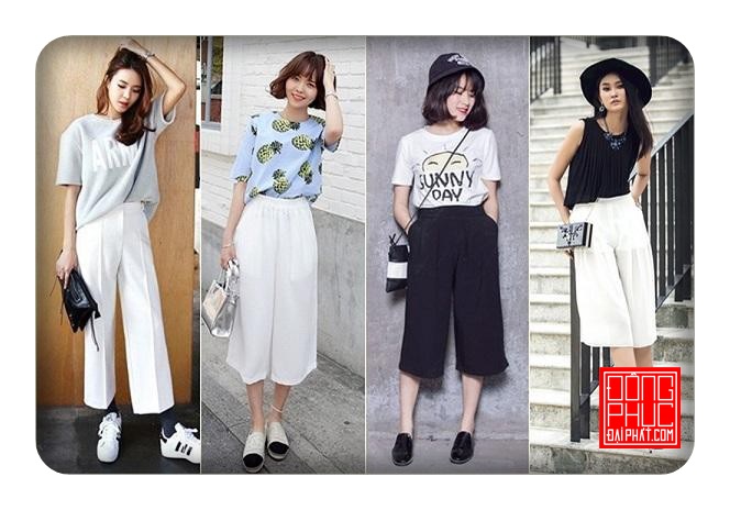 Quần ống rộng thô đũi không quá nổi bật nhưng cũng khiến chị em phải gục ngã