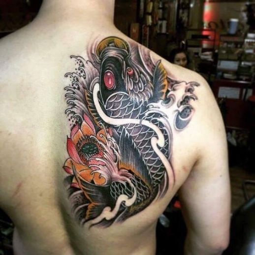 Mẫu hình xăm ở bã vai cho nam Nghệ thuật hình xăm ở bã vai dành cho nam