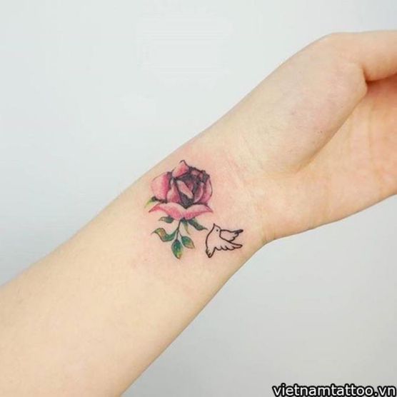 Hình xăm hoa hồng ở tay đẹp nhất Hình xăm hoa hồng ở tay được ưa chuộng nhất