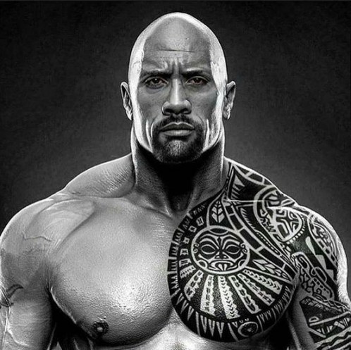 Hình ảnh xăm tattoo hoa văn của người nổi tiếng The Rock Ý tưởng hình xăm hoa văn hút hồn fam hâm mộ thế giới của The Rock