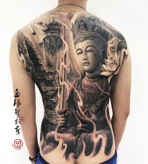 Mẫu hình xăm ở lưng cho nam Nghệ thuật hình xăm ở lưng dành cho nam