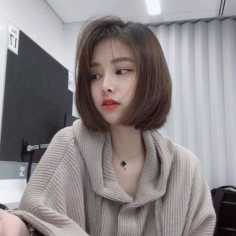 Kiểu Tóc bob duỗi cúp dễ thương đẹp nhất - Mẫu số 1 Kiểu tóc bob duỗi cúp dễ thương và trẻ trung mới nhất dành cho nữ - Hình ảnh số 1