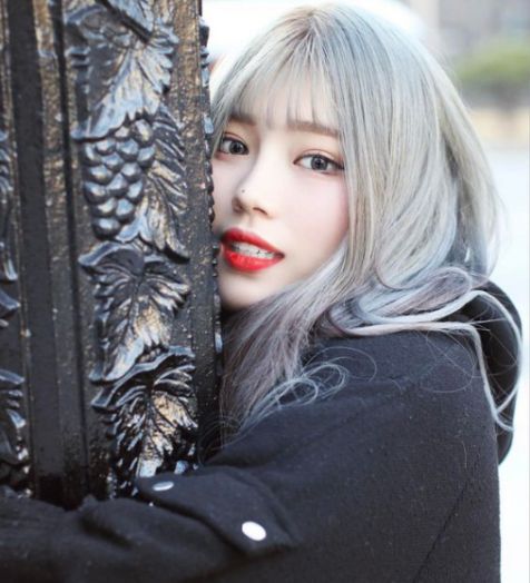 Dài tóc kiểu cùng màu khói đẹp Ai nói cánh tóc màu không dễ thương và đáng yêu