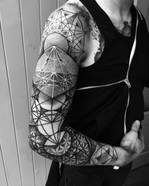 Hình xăm hoa văn bít cánh tay cho các chàng trai cá tính Gợi ý phong cách xăm tattoo hoa văn họa tiết đẹp bất ngờ dành riêng cho bạn