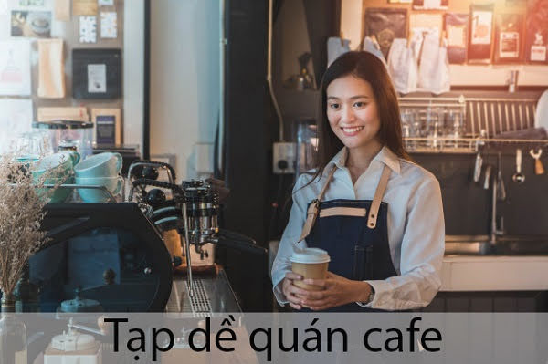 Hình Ảnh 3 Mẫu Tạp Dề Quán Cafe Đẹp Cho Nhân Viên Phục Vụ