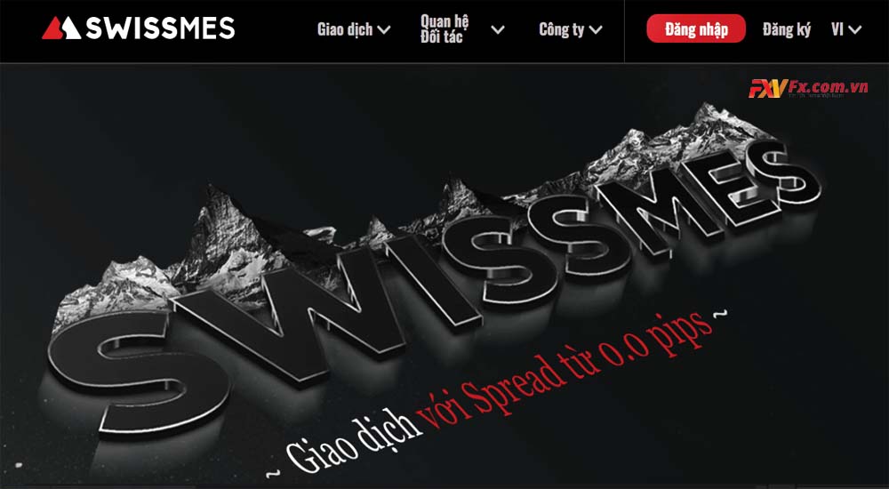 Tài khoản giao dịch của sàn Swissmes