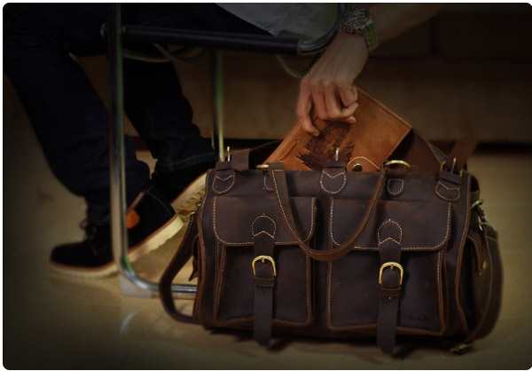 túi xách da công sở nam