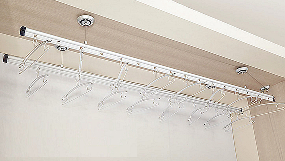 Ưu điểm của các loại giàn phơi thông minh gắn tường và gắn trần.