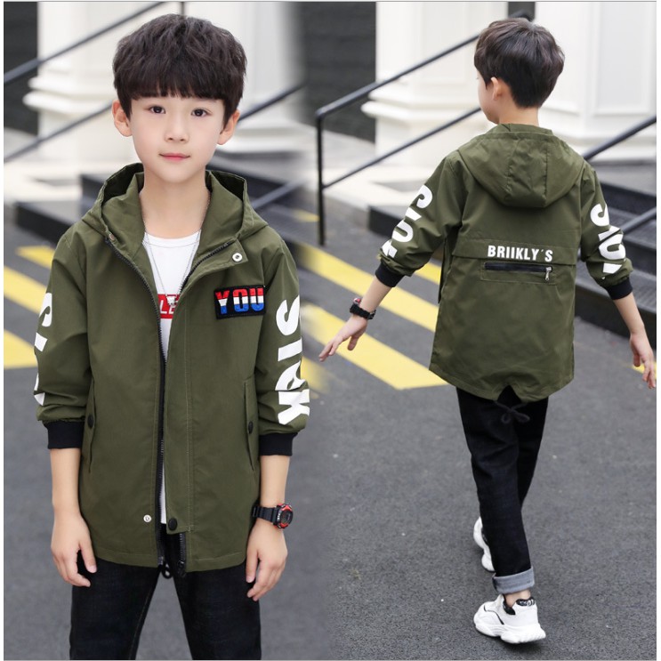 Áo Khoác Bé Trai 8 Tuổi Trở Lên - Áo Khoác Gió Trẻ Em Thời Trang Hàn Quốc 2020 | Shopee Việt Nam