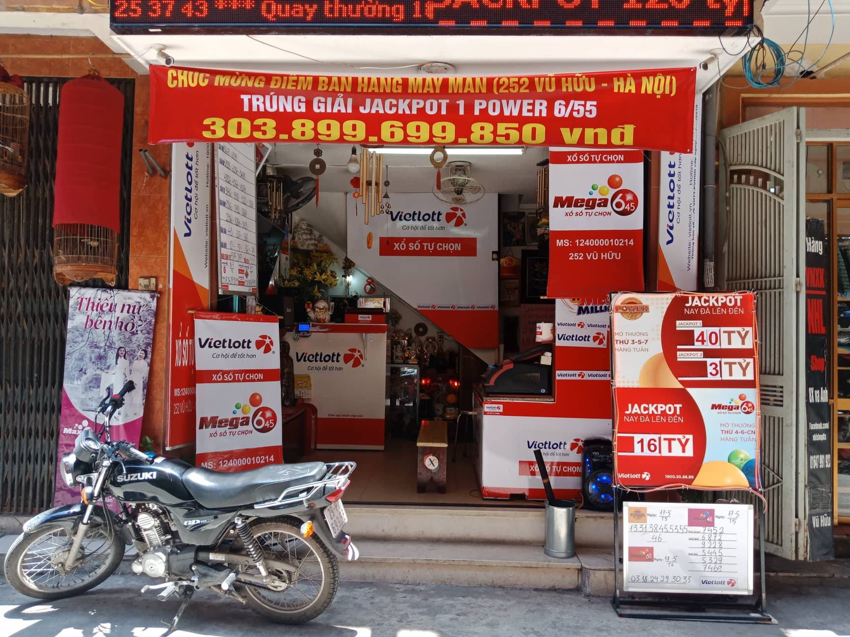 Đại lý bán vé số Vietlott