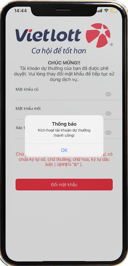 Hướng dẫn sử dụng ứng dụng Vietlott SMS