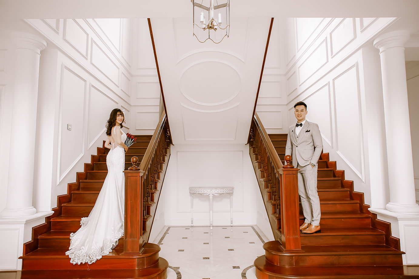 Biệt thự hoa hồng địa điểm chụp ảnh mới tại Hà Nội | Monozy Studio - Sản xuất video, chụp ảnh chuyên nghiệp tại HN