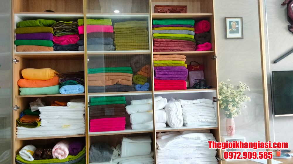 Khăn Spa cach nhan biet khan danh cho spa tham my vien cao cap chat luong