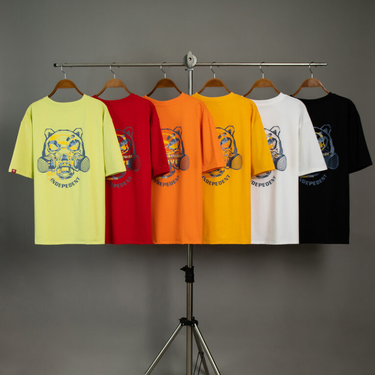 TTL961 - ÁO THUN TAY LỠ MẶT NẠ INDEPENDENT