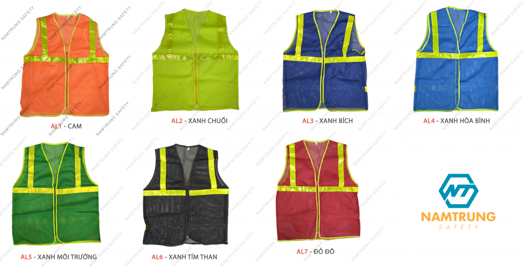 Áo phản quang giá rẻ, nhiều mẫu, in logo miễn phí