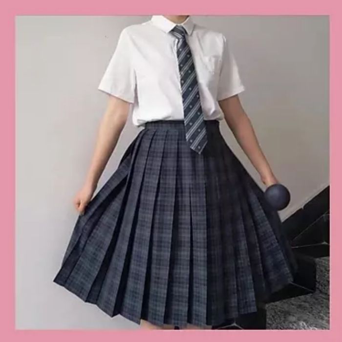 10 mẫu váy đồng phục học sinh cấp 2 giúp các nàng tự tin toả sáng