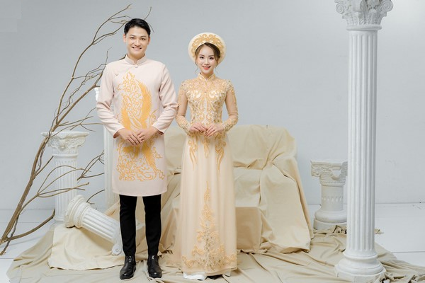4 lý do nên lựa chọn áo dài cưới màu vàng cho ngày trọng đại - Nicole Bridal