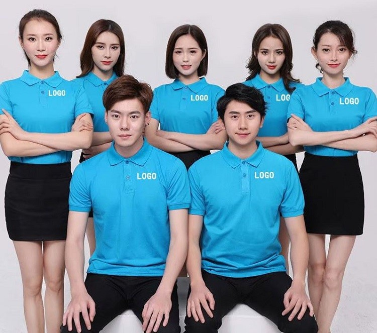 Hình minh họa áo thun đồng phục