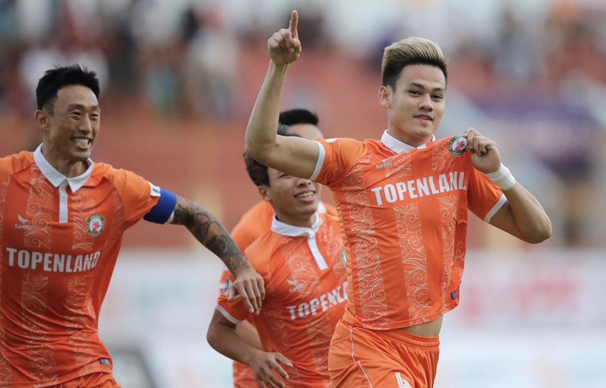 V-League 2021: Bình Định và Hải Phòng giành chiến thắng thuyết phục | Bóng đá | Vietnam+ (VietnamPlus)