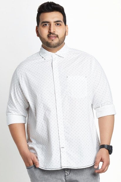 Áo sơ mi trắng Oversize Big Size cho nam từ 70-100kg – Việt Tiến | Miễn phí giao hàng toàn quốc | Đại lý Việt Tiến TpHCM