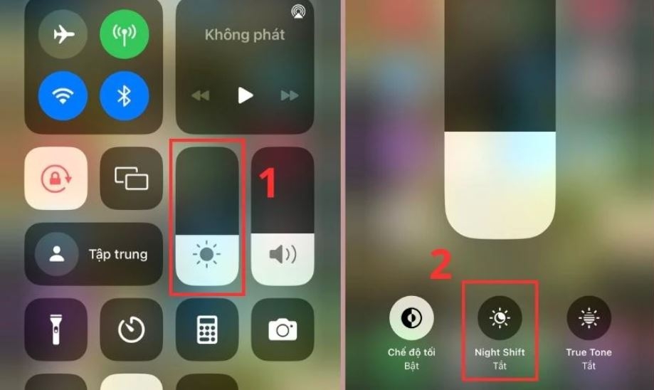 Màn hình iPhone 8 màu vàng
